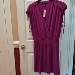 Tie-Shoulder Mini Dress. New! Never worn!